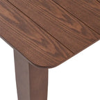 Table de salle à manger rectangulaire 8 places style ferme – Fini noyer/gris/noir