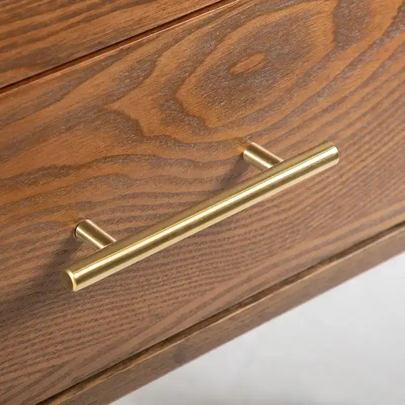 Ensemble de chambre 3 pièces Midcentury en bouclette et bois de noyer – Grand lit/Très grand lit/Lit double
