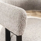Fauteuil d'appoint individuel en velours Teddy Rembourré, fauteuil moderne d'angle rembourré en bouclette pour salon et chambre