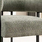 Fauteuil d'appoint individuel en velours Teddy Rembourré, fauteuil moderne d'angle rembourré en bouclette pour salon et chambre